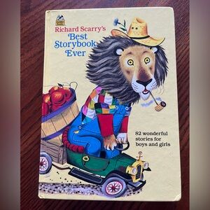 Richard Scarry kids book | Richard Scarry’s Best Storybook Ever | 82 stories